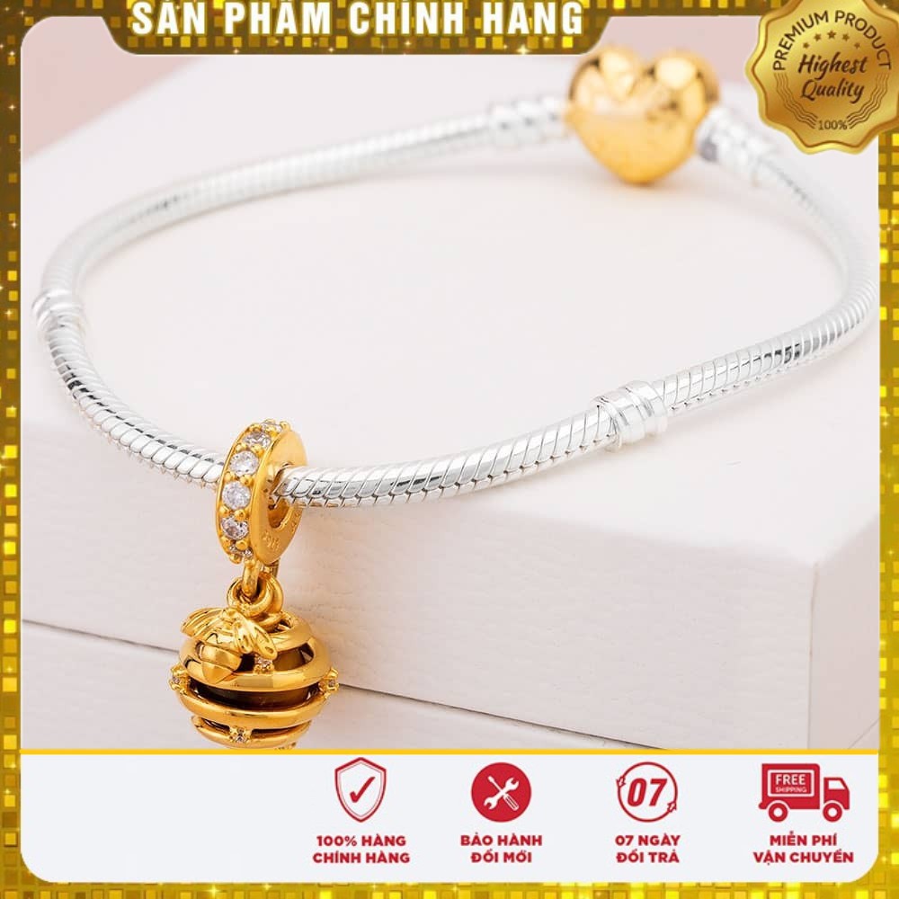 Charm bạc Pan chuẩn bạc S925 ALE Cao Cấp - Charm Bạc S925 ALE thích hợp để mix cho vòng bạc Pan - Mã sản phẩm DNJ185