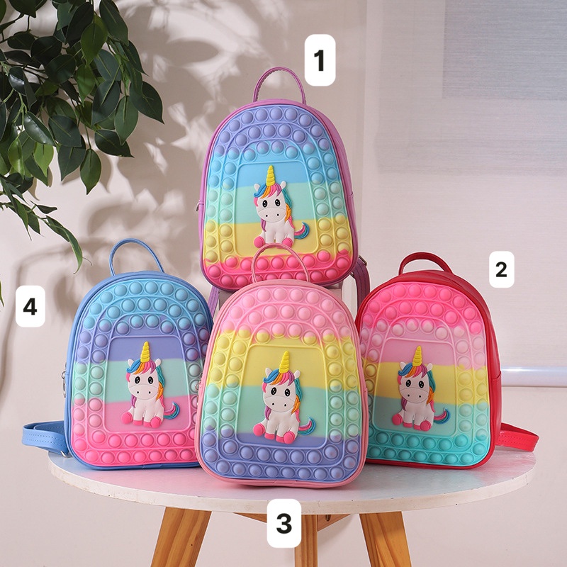 💥SẴN HÀNG 💥 BALO POP IT PONY SIÊU HOT HIT Kích thước : 23*19*9.5cm TO ĐẸP CHUẨN ẢNH