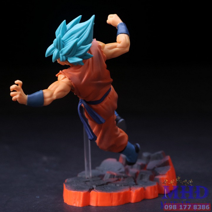 [MHĐ] Mô hình Figure Goku Blue SC Zokei 5 Battle - Dragon Ball
