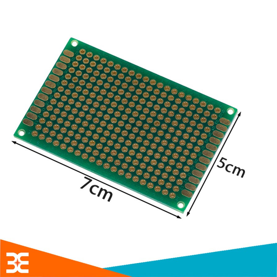 PCB ĐỤC LỖ 5X7 Cm- XANH TỐT