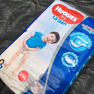 HUGGIES TÃ DÁN XXL 56 MIẾNG