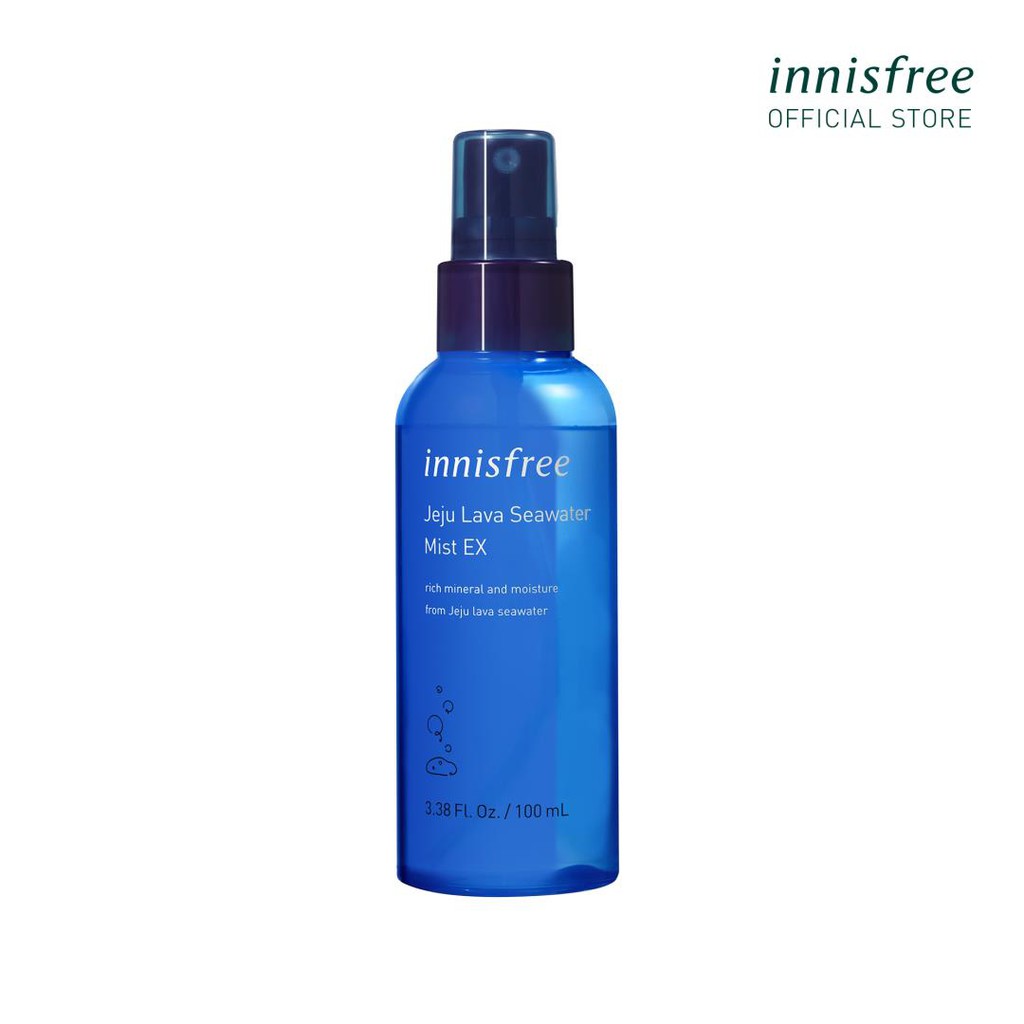 Xịt khoáng cấp nước từ nước biển dung nham innisfree Jeju Lava Seawater Mist EX 100 mL