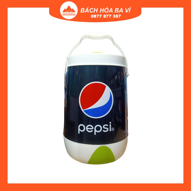 [Hàng Tặng] Thùng giữ nhiệt PEPSI Chanh Không Calo 3L, nhựa PP-TPE