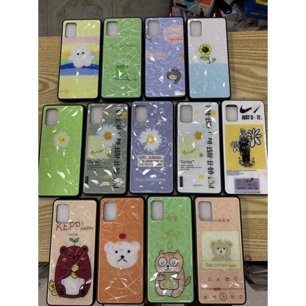 Ốp lưng samsung A31 viền dẻo in hình cute Vân 3D AD_case shop