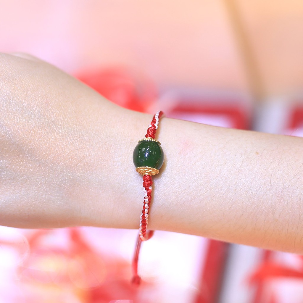 Charm đá ngọc bọc bạc cao cấp - Handmade dây thép - Miễn phí tết dây - ANCARAT