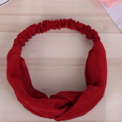 Băng đô rửa mặt turban bờm tóc cho bạn nữ cài tóc xinh đẹp chất liệu vải nhung cao cấp nhiều màu có chun chỉnh cỡ