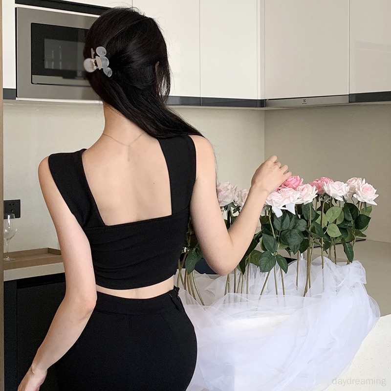 Áo Lót Không Tay Màu Sắc Thời Trang Quyến Rũ Cho Nữ