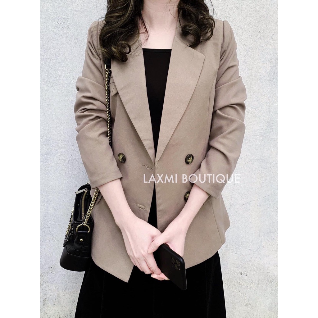 Áo Blazer - Vest màu nữ công sở phong cách Hàn Quốc - Laxmi Boutique - M606 | BigBuy360 - bigbuy360.vn