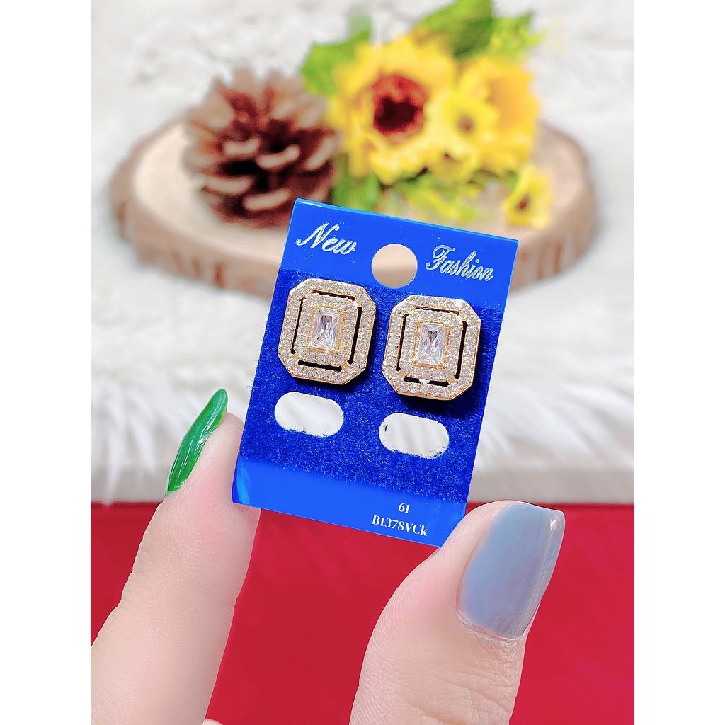Bông tai nữ thời trang Hàn Quốc cao cấp UHA - [Rẻ Vô Địch] B1378