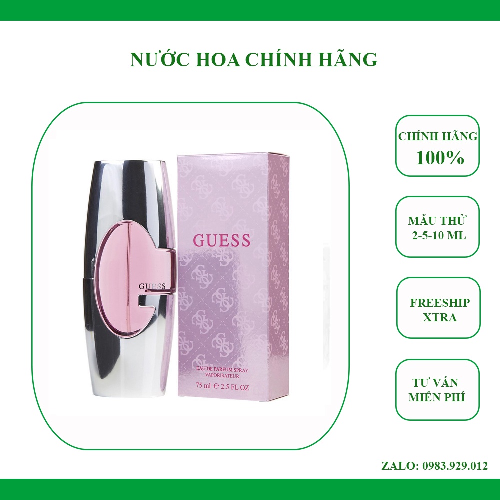 Nước hoa Guess for women EDP (Mẫu thử)