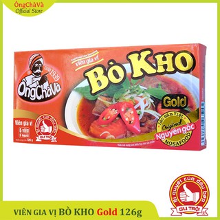 Viên Gia Vị Bò Kho Ông Chà Và Gold 126gr