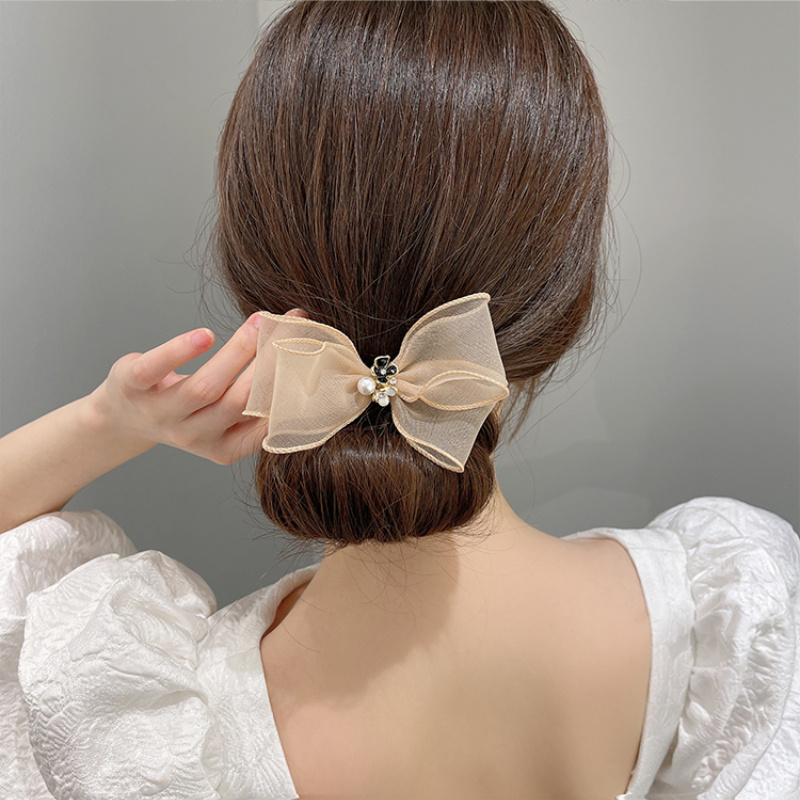 Thun côt tóc hình hoa kiểu dáng đáng yêu cho nữ