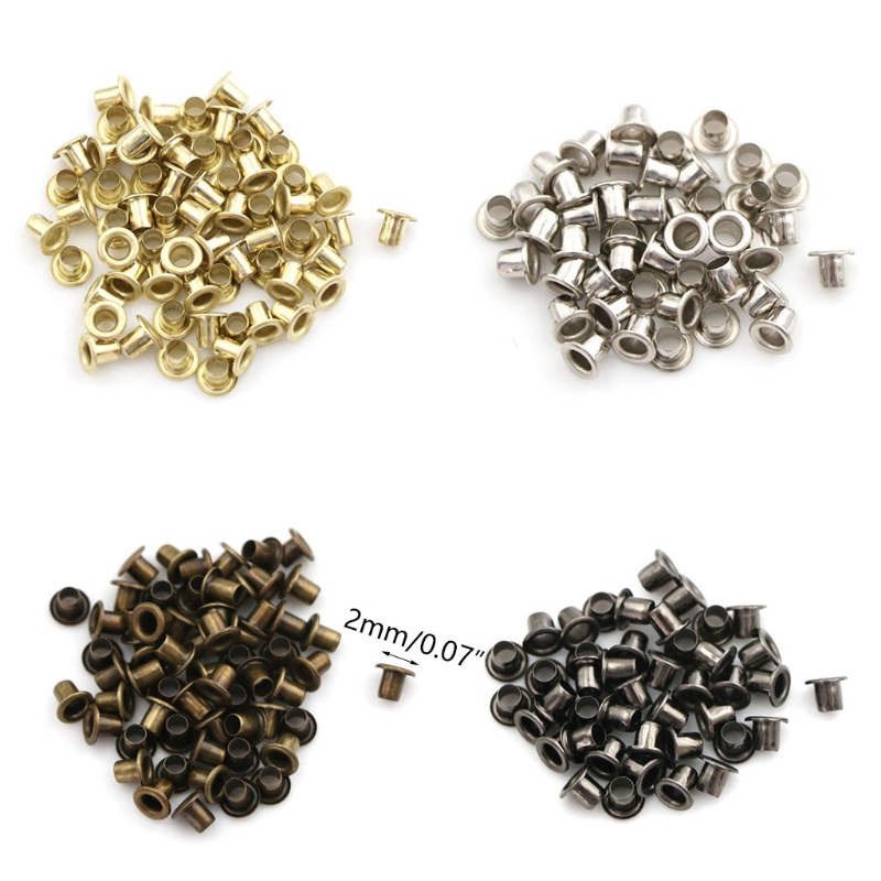 Bộ 20 Nút Bấm Lỗ 2mm Cho Búp Bê Nữ