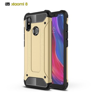 Xiaomi Mi 8 Phone case & Hard Case Shockproof Protective Armor Casing  Cover