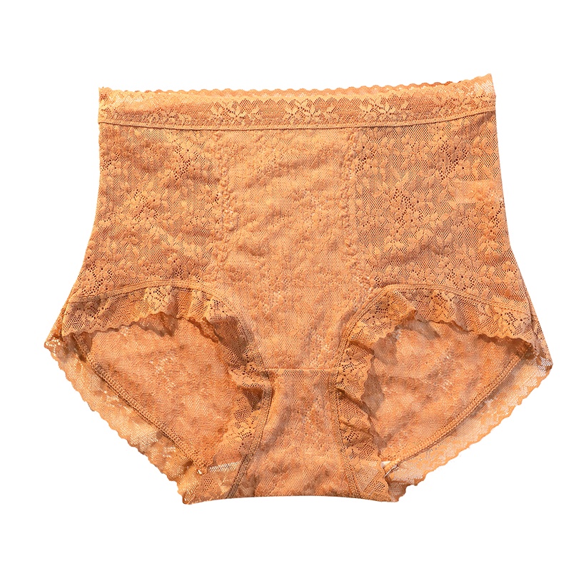 Quần lót AOWEINISI lưng cao phối ren phong cách quyến rũ dành cho nữ