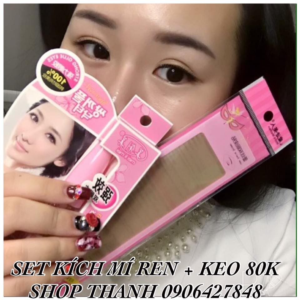 LƯỚI REN KÍCH MÍ TÀN HÌNH + KEO