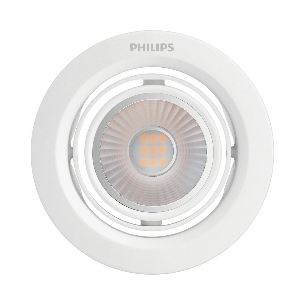 [ HÀNG CHÍNH HÃNG ] [ GIÁ TỐT] [ HÌNH THẬT ] Bóng Đèn Spotlight âm trần 7w Philips 59776 Pomeron CHẤT LƯỢNG CAO