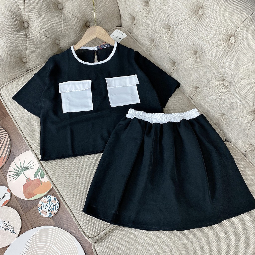 Set đồ nữ cá tính, set váy bộ đi chơi sang chảnh mùa hè đẹp 8A00140 | BigBuy360 - bigbuy360.vn