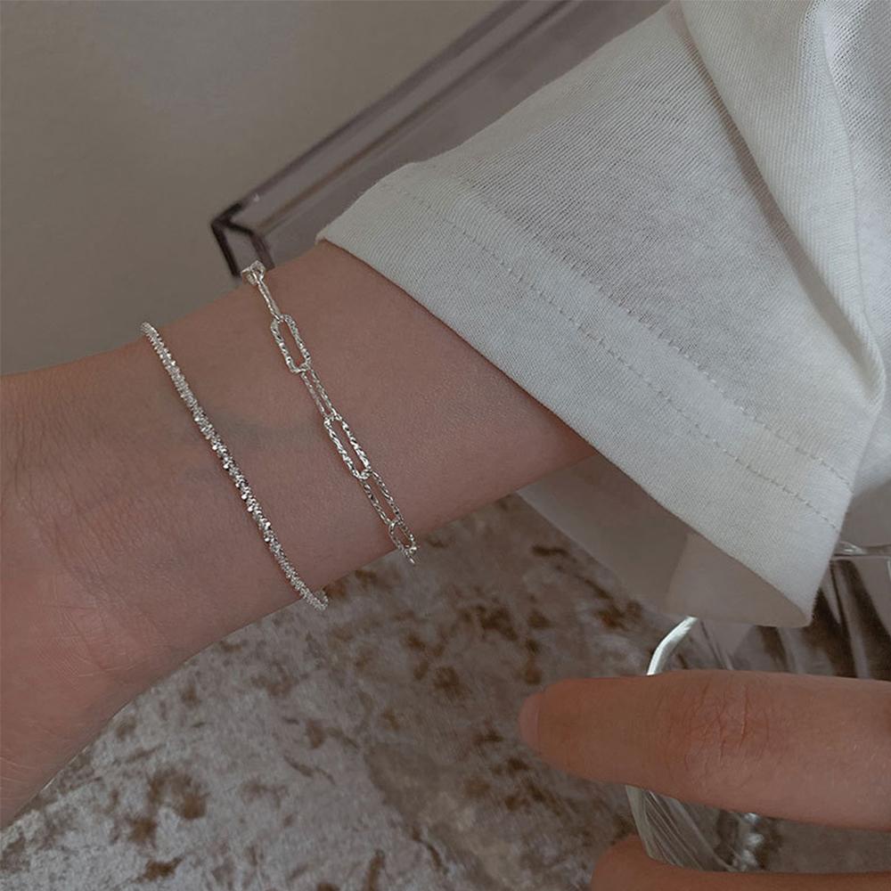 Vòng Tay Thời Trang Đính Đá Lấp Lánh Cho Nữ