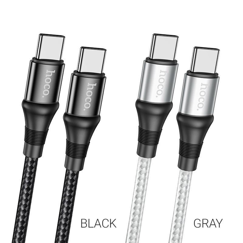 Cáp Sạc Nhanh 100W Type-C To Type-C HOCO X50 - Cáp Dây Dù Nhanh 20V/5A Cho Laptop TypeC, Samsung, Xiaomi...