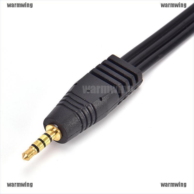 Cáp Chuyển Đổi Âm Thanh Từ Cổng 3.5mm Sang 3 Cổng Rca Av