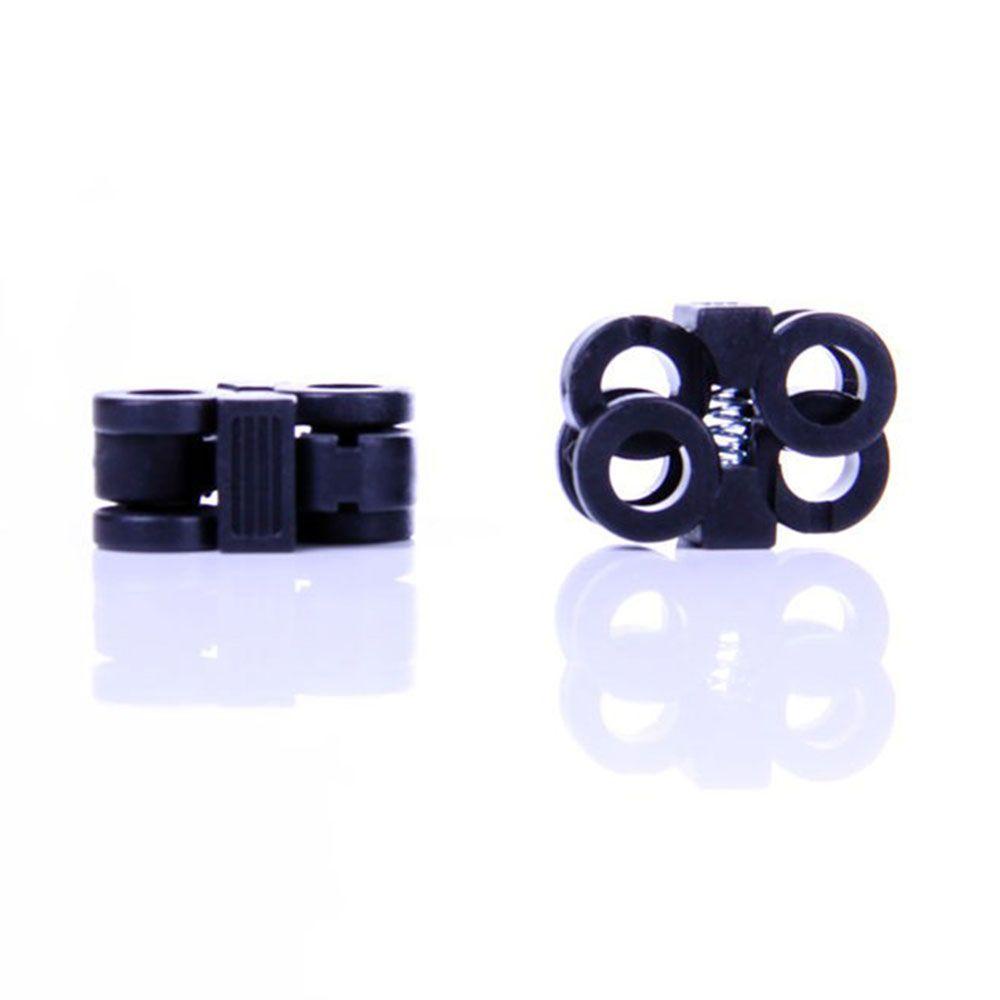 YIYU Set 10 Kẹp Khóa Dây Giày Bằng Nhựa Tiện Lợi