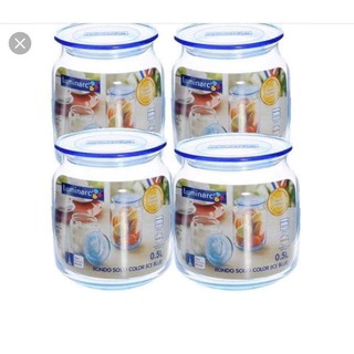 Sét 4 hũ thủy tinh luminarc 500ml