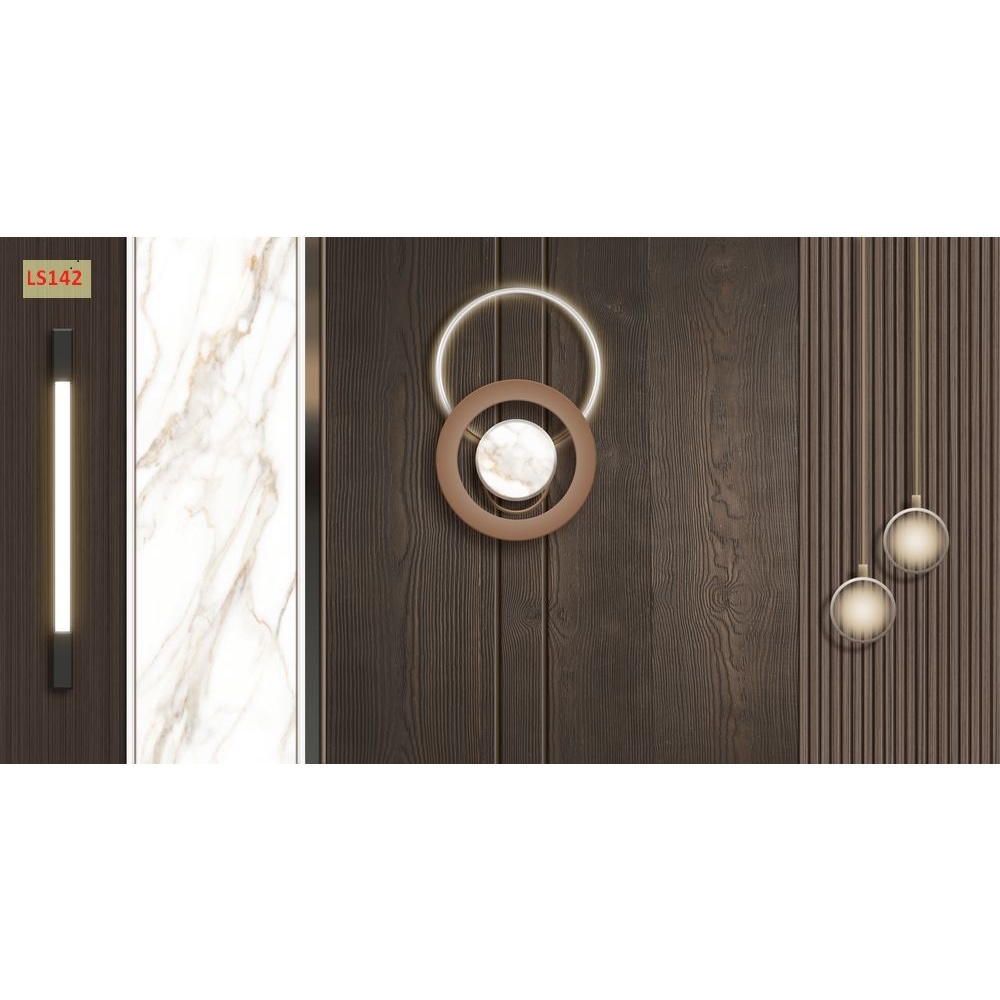 Phông Nền Livestream 3D 5D Họa Tiết Lam Sóng Hiện Đại Độc Đáo tông màu nâu trắng chủ đạo, thể hiện phong cách riêng