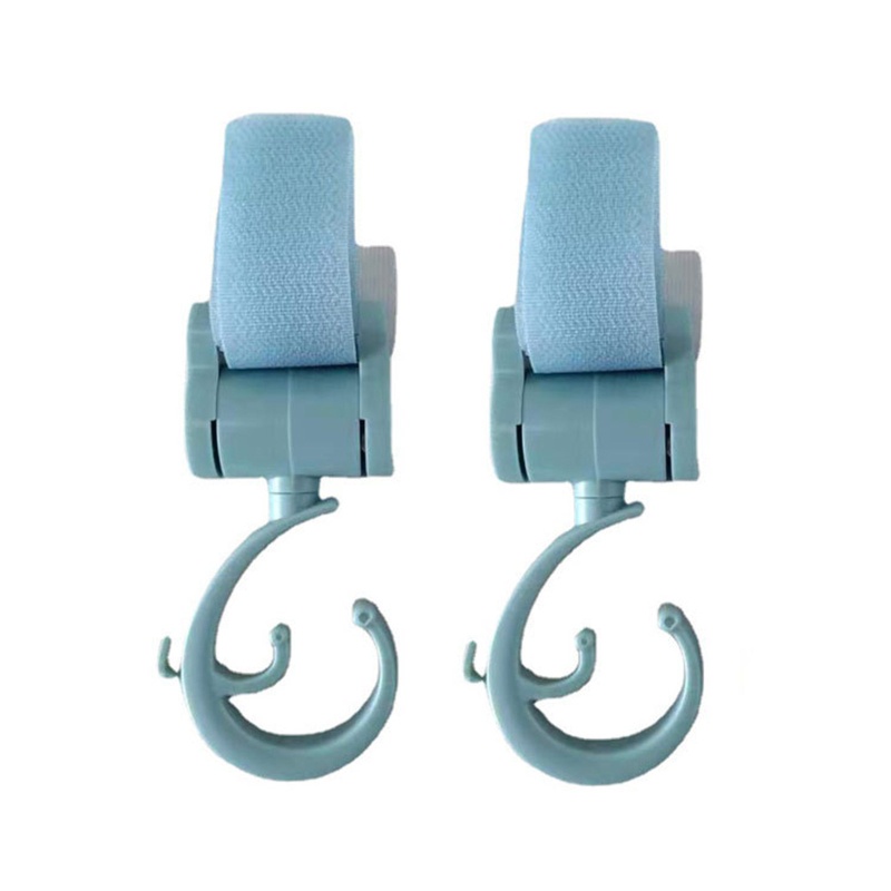 Set 2 Móc Treo Đồ Đa Năng Gắn Xe Đẩy Em Bé