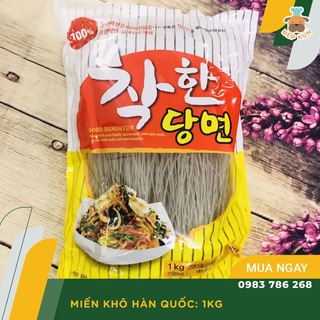 Miến Khô Hàn Quốc Túi 1Kg Sợi Tròn Dai Ngon
