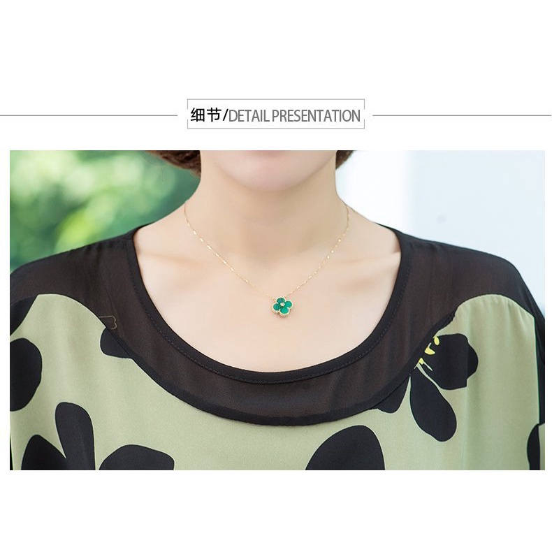 Đồ bộ trung niên nữ cho mẹ mặc nhà, Hàng Quảng Châu cao cấp, Bộ thun voan tay cánh dơi 2 màu V'vie Ladies #B20