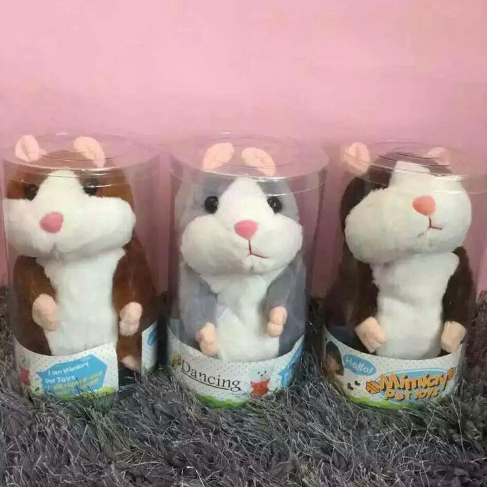 Chuột Hamster nhồi bông ghi âm giọng nói dễ thương cho bé