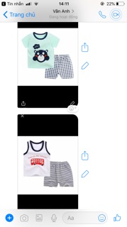15 bộ coton