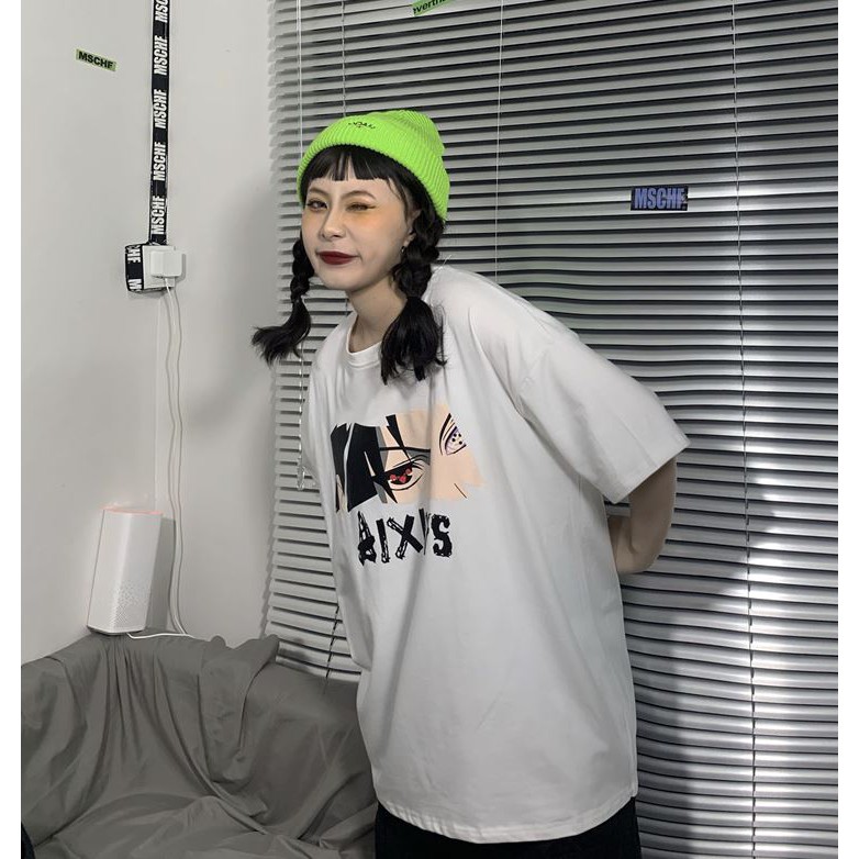 ÁO THUN, ÁO PHÔNG TAY LỠ UNISEX FORM RỘNG OVERSIZE ANIME NARUTO M251
