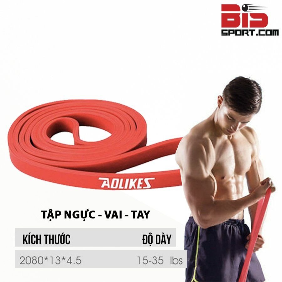 Dây Kháng Lực Tập Gym AOLIKE - Dây kháng lực tập mông - Tập luyện vùng mông/đùi