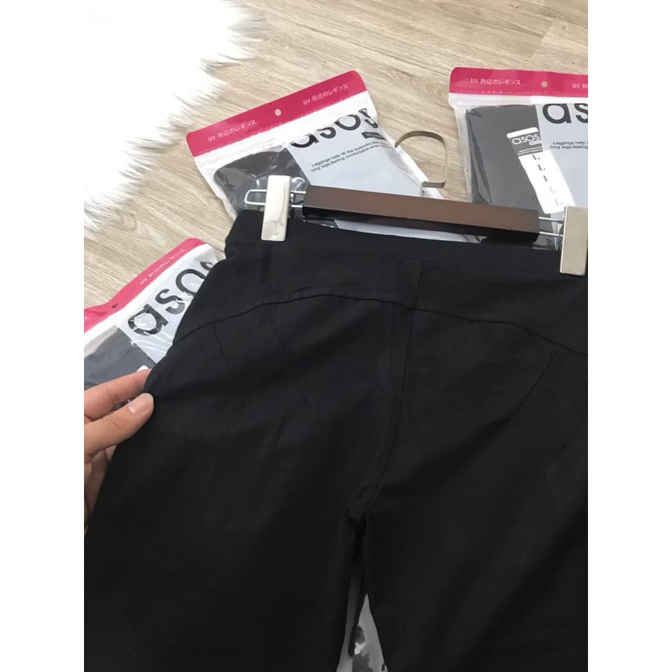 quần leging nữ nâng mông tôn vòng 3 vải cotton co dãn, Quần legging nâng mông KH115