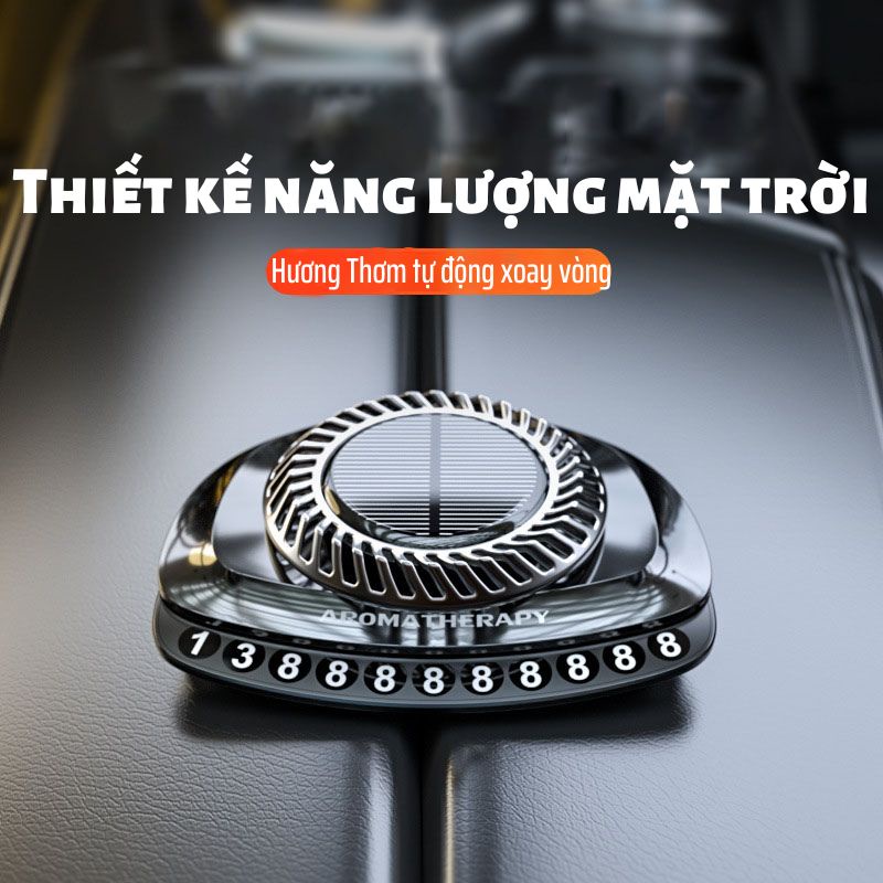 Nước hoa Aromatherapy kèm số điện thoại Cao cấp tự khuếch tán năng lượng mặt trời