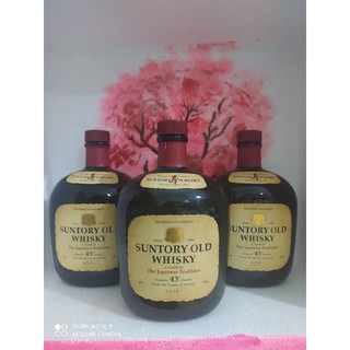 vỏ chai rượu SUNTORY