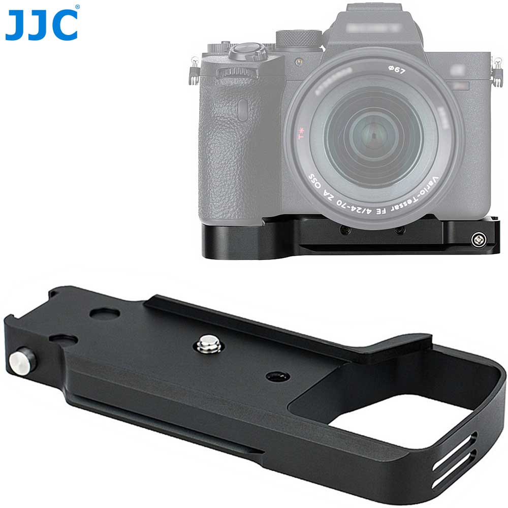 Đế mở rộng JJC GP-X1EM Arca Swiss ren 1/4&quot;-20 cho Sony A7R5 A7M4 A7R4 A7S3 A7M3 A7M2 A7R3 A7R2 A7S2 A1 A9 II a7 IV