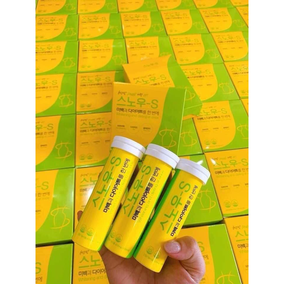 VIÊN SỦI GIẢM CÂN - TRẮNG DA SNOW S HÀN QUỐC | BigBuy360 - bigbuy360.vn