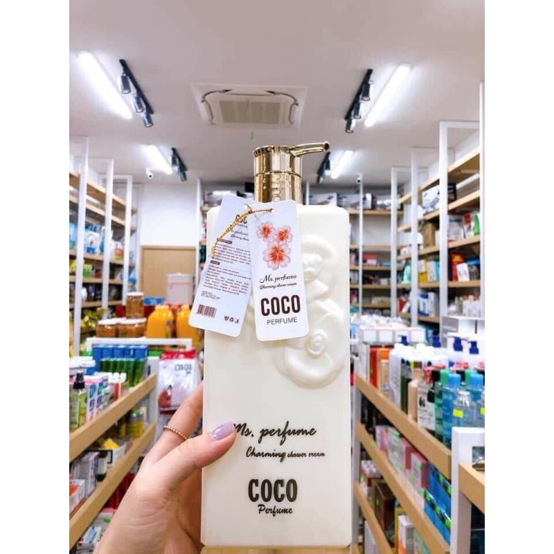 SỮA TẮM COCO PERFUME CHARMING SHOWER CREAM🛀🏻🛀🏻 - 800ml