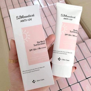 Kem Chống Nắng SJM Medical Anti UV Perfect Sunscreen SPF50+/PA++++ Chính Hãng Nâng Tông Da Lành Tính Chống Nắng Cao