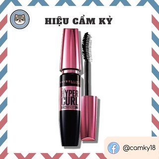 Mascara Dài Mi và Cong Mi Maybelline New York Hyper Curl Waterproof Chuốt Mi Đen 9.2ml