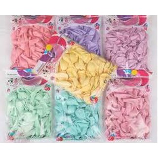 [ Combo 50 trái bóng ] Bóng Pastel Trang Trí Sinh Nhật Đám Cưới ( Màu Tùy Chọn )