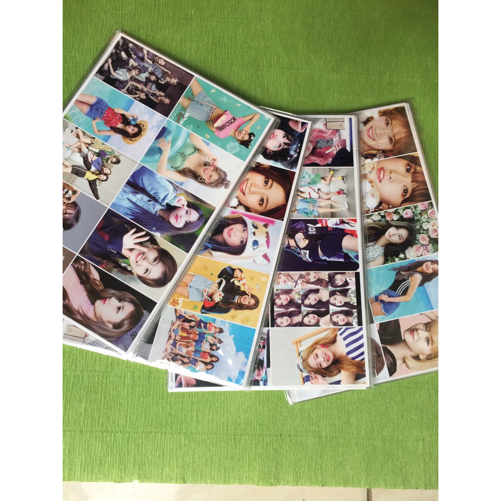 Hình dán Twice - stick cơ Twice - 1 xấp gồm 20 hình dán