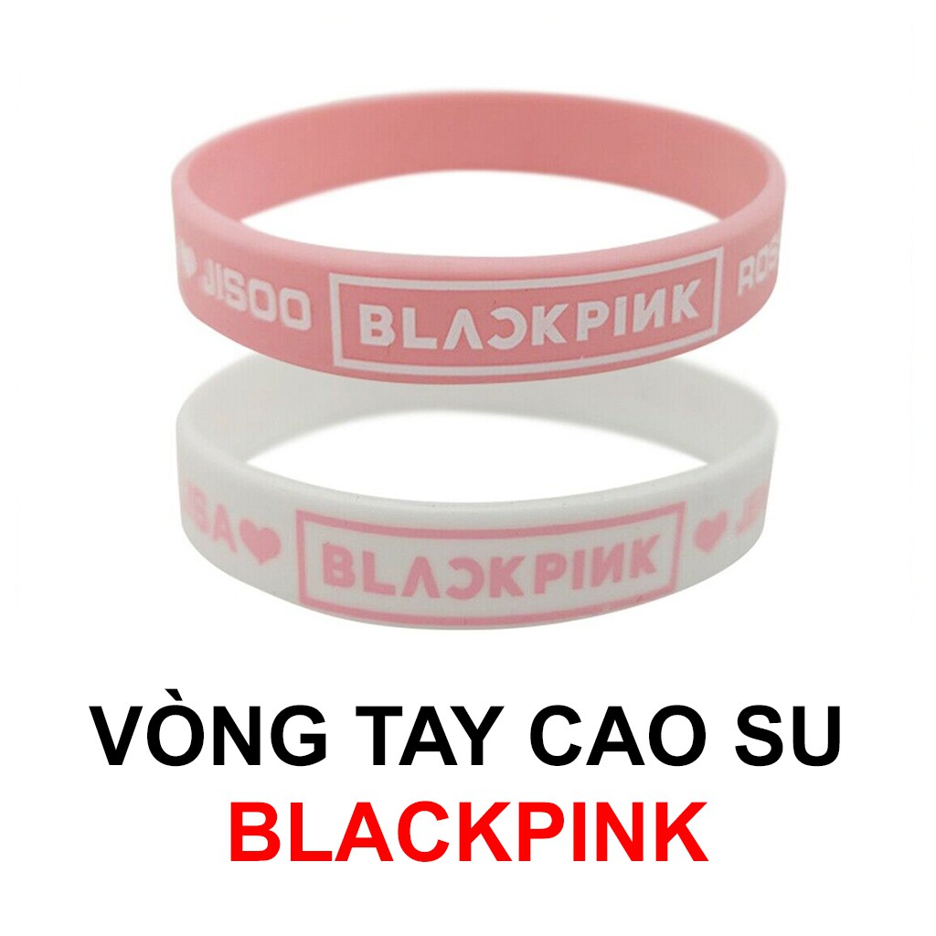Vòng Tay Cao Su Blackpink mẫu mới | BigBuy360 - bigbuy360.vn