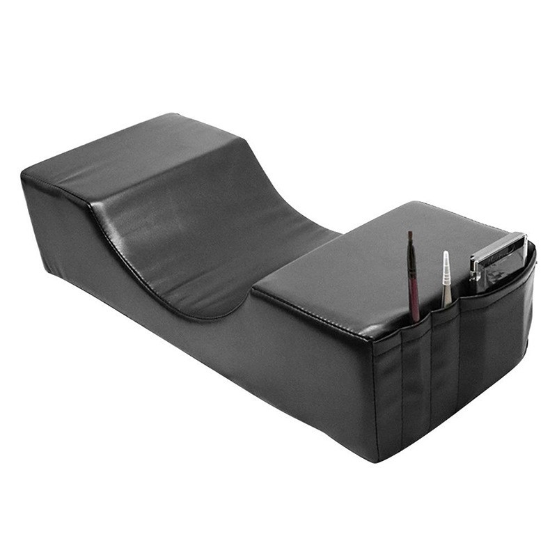 (Hàng Mới Về) Gối Đệm Hỗ Trợ Nối Mi Chuyên Nghiệp Màu Đen Bằng Pu | BigBuy360 - bigbuy360.vn