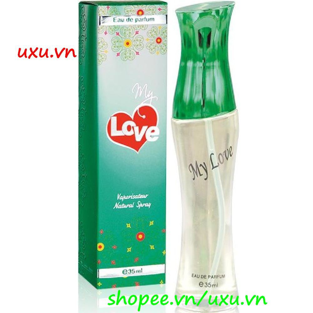 Nước Hoa Nữ 35Ml My Love Hộp Màu Xanh Lá, Với uxu.vn Tất Cả Là Chính Hãng.