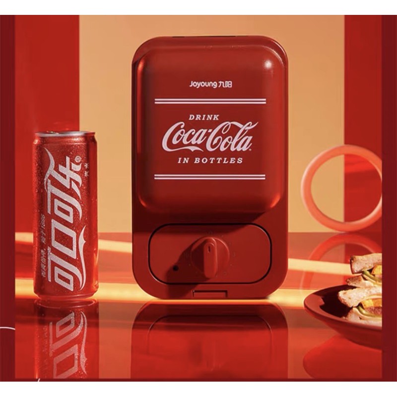 Máy nướng bánh mỳ sandwich, crepe Joyoung Cocacola chính hãng