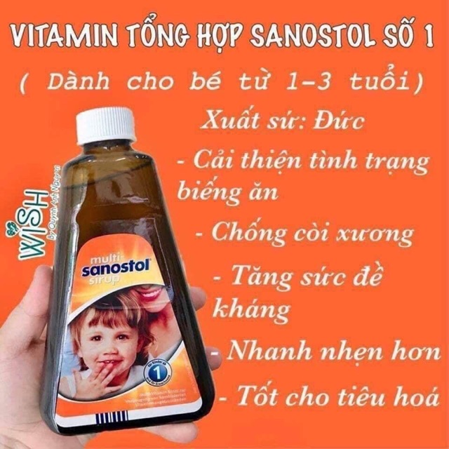 Siro Sanostol Đức số 1